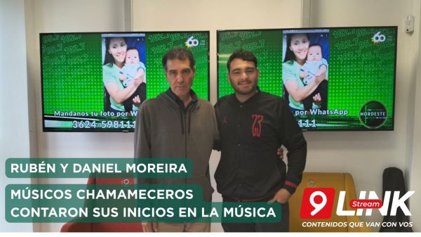RUBÉN Y DANIEL MOREIRA - MÚSICOS CHAMAMECEROS  CONTARON SUS INICIOS EN LA MÚSICA